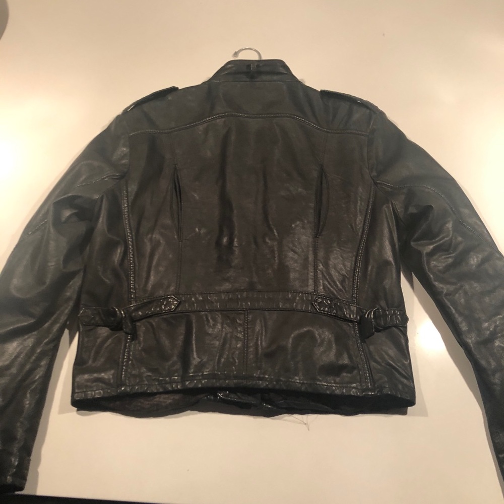 Designer Leather Jacket - image 3